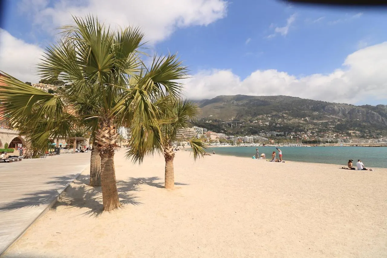 H11 Mentone Vista Mare Centro - Spiagge - Arteアパートメント フランス